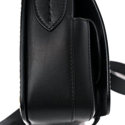 Burberry Calfskin Studded Square Satchel Black 12 of 14