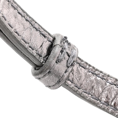 Balenciaga Metallic Agneau Arena Le Cagole Purse With Chain Mini Silver 13 of 13