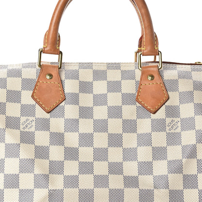 Louis Vuitton Damier Azur Speedy 30 7 of 13