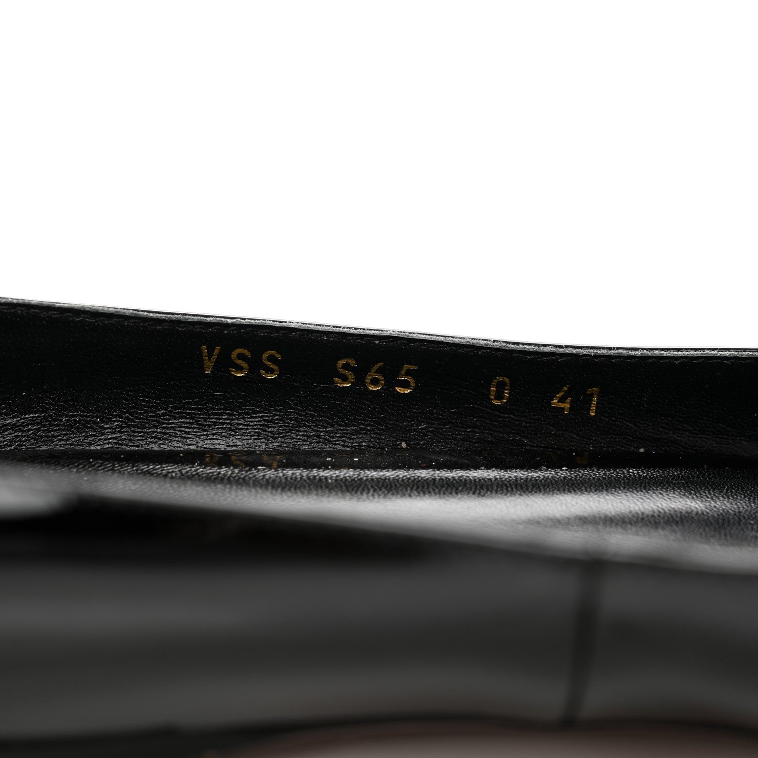 Valentino Garavani Patent Ballerina Ankle Strap Flats 41 Black 7 of 9