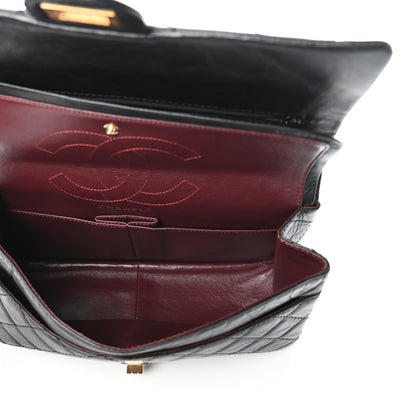 Chanel Aged Calfskin Quilted 2.55 Reissue 226 Flap Black 5 of 10