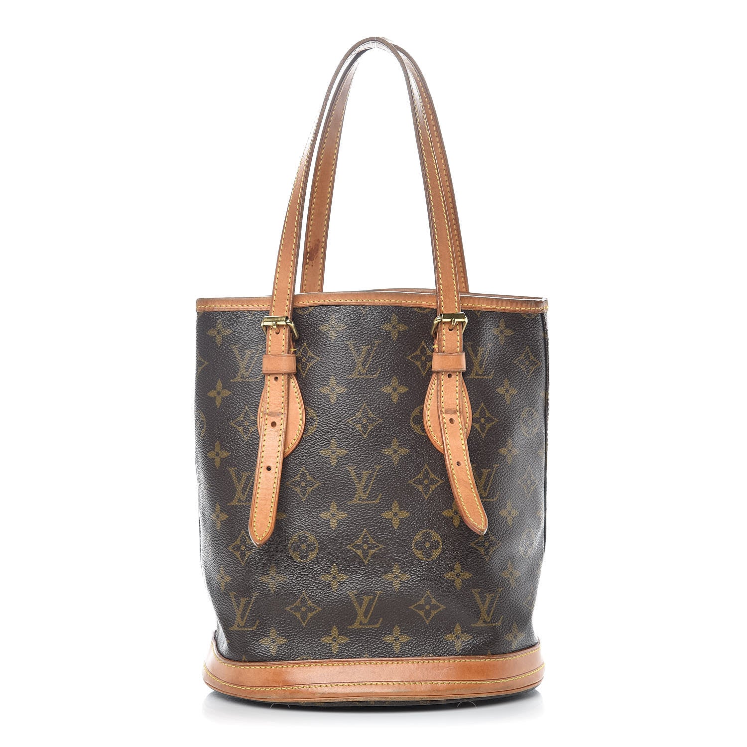 Louis Vuitton Monogram Petit Bucket 23 1 of 22