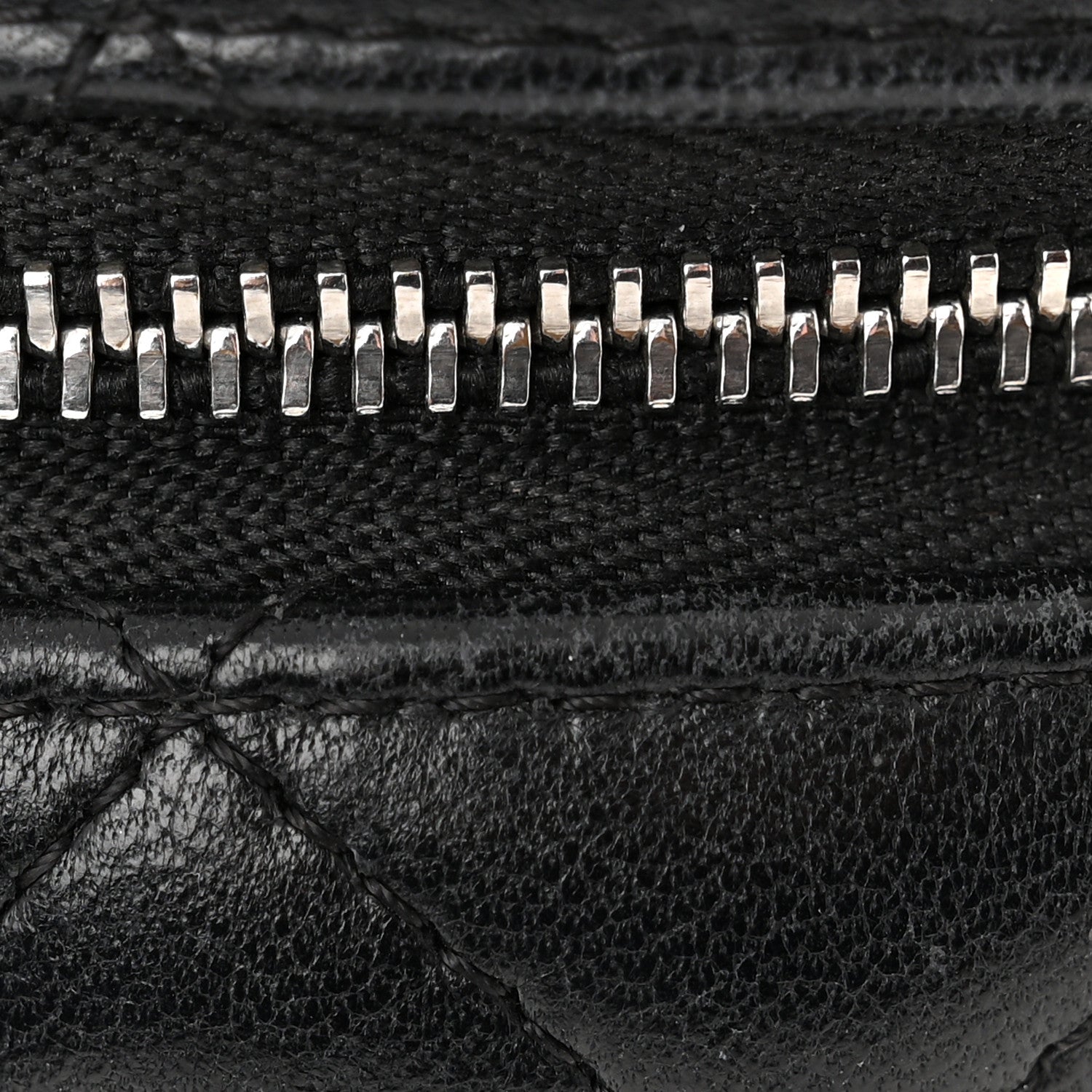 Chanel Lambskin Quilted Small Timeless Camera Case Black 12 of 14