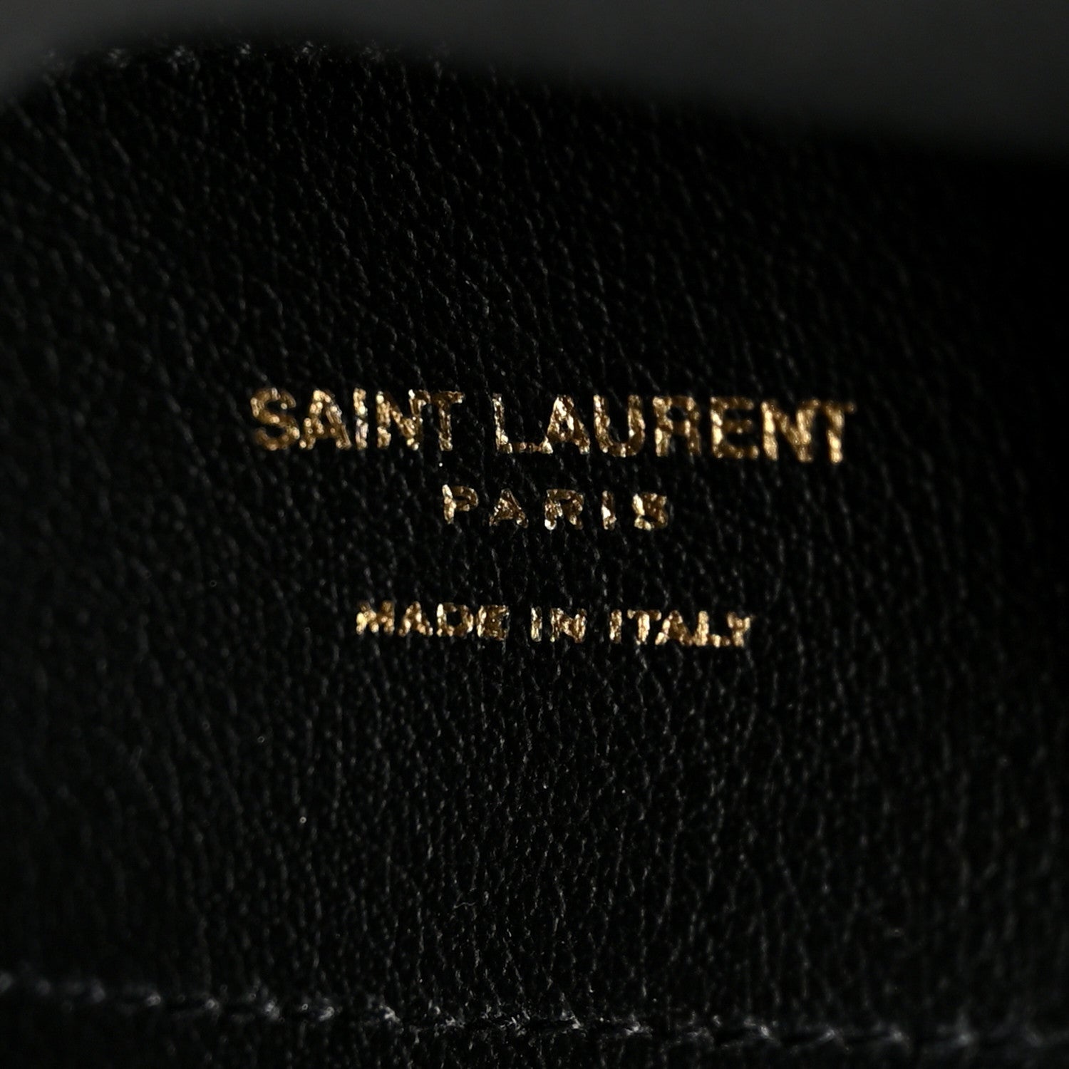 Saint Laurent Calfskin Toy Shopping Tote Black 6 of 9