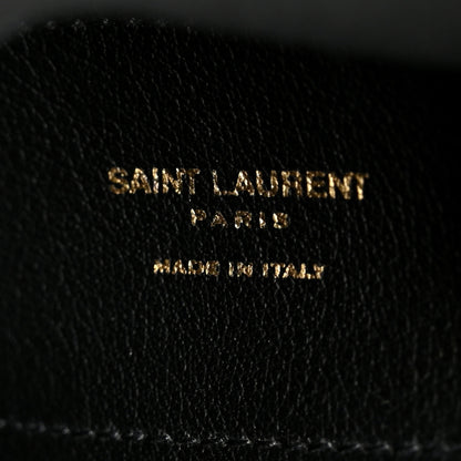 Saint Laurent Calfskin Toy Shopping Tote Black 6 of 9