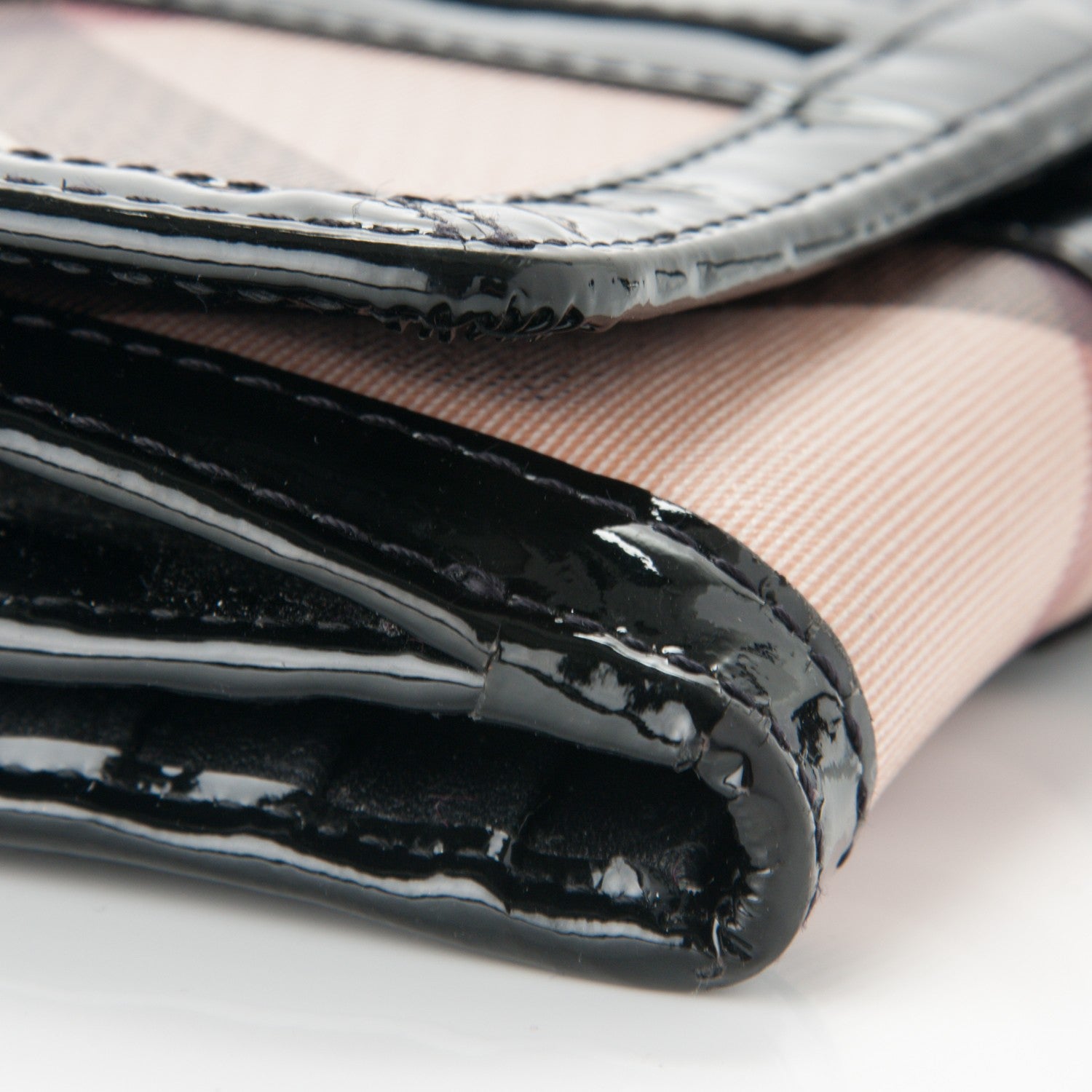 Burberry Supernova Check Penrose Continental Wallet Black 6 of 9