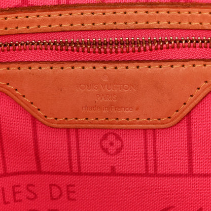 Louis Vuitton Monogram Roses Neverfull MM 6 of 11