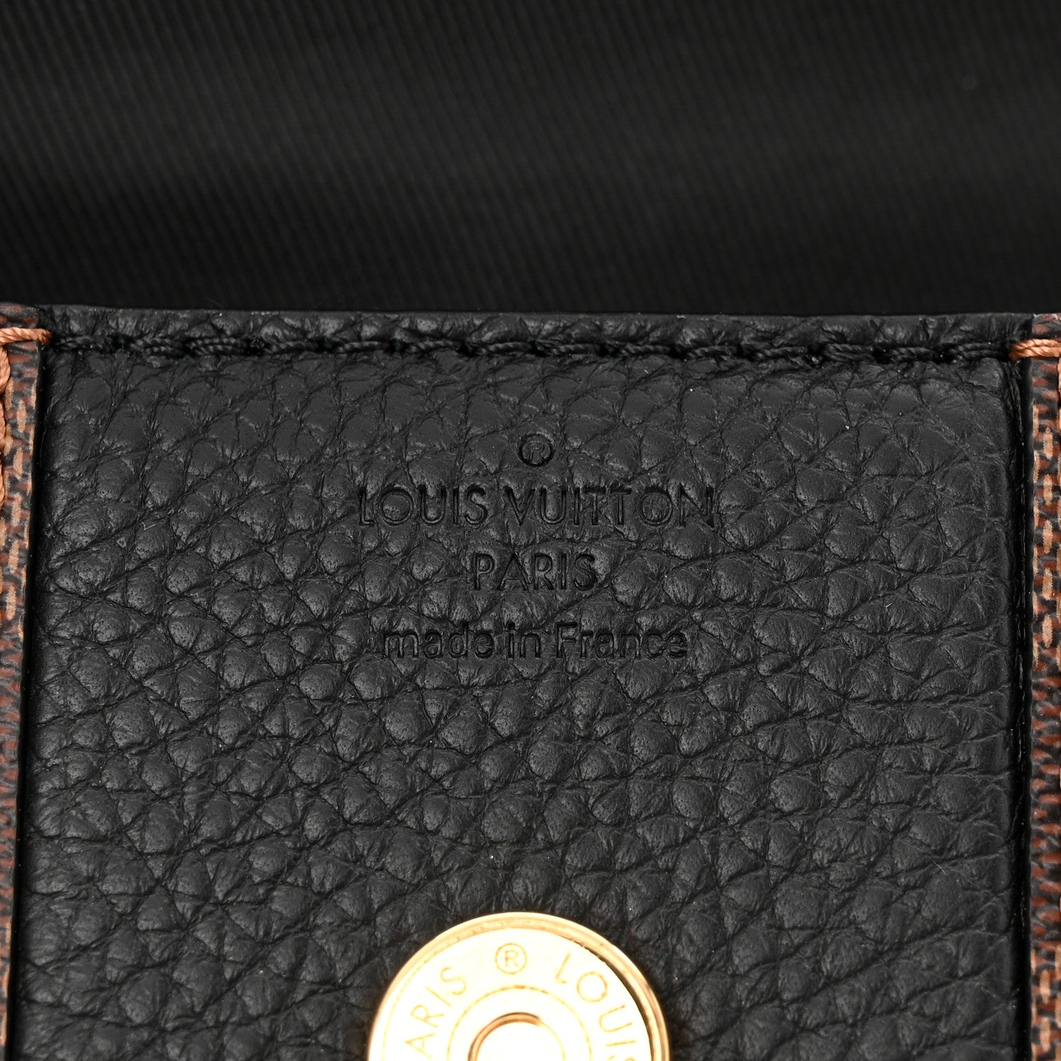 Louis Vuitton Damier Ebene Bond Street BB Black 6 of 10