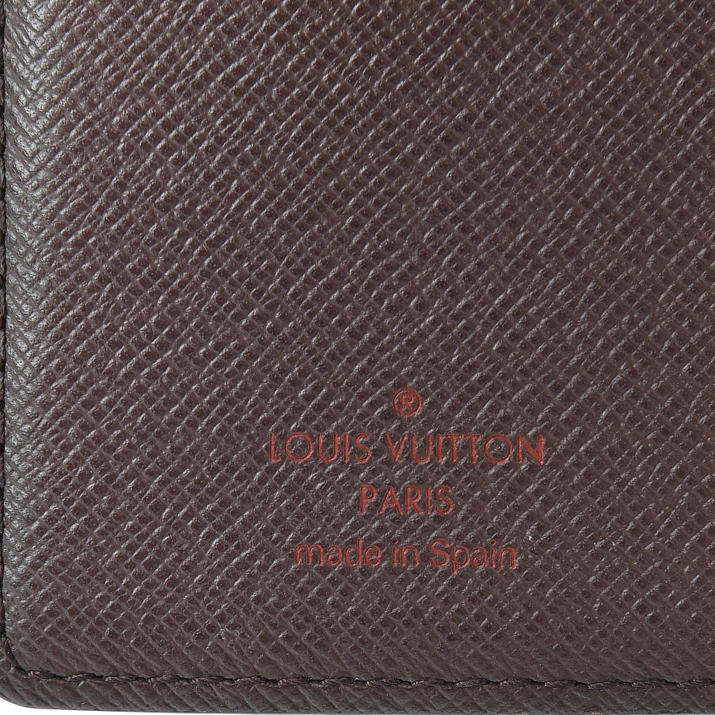 Damier Ebene Small Ring Agenda Cover