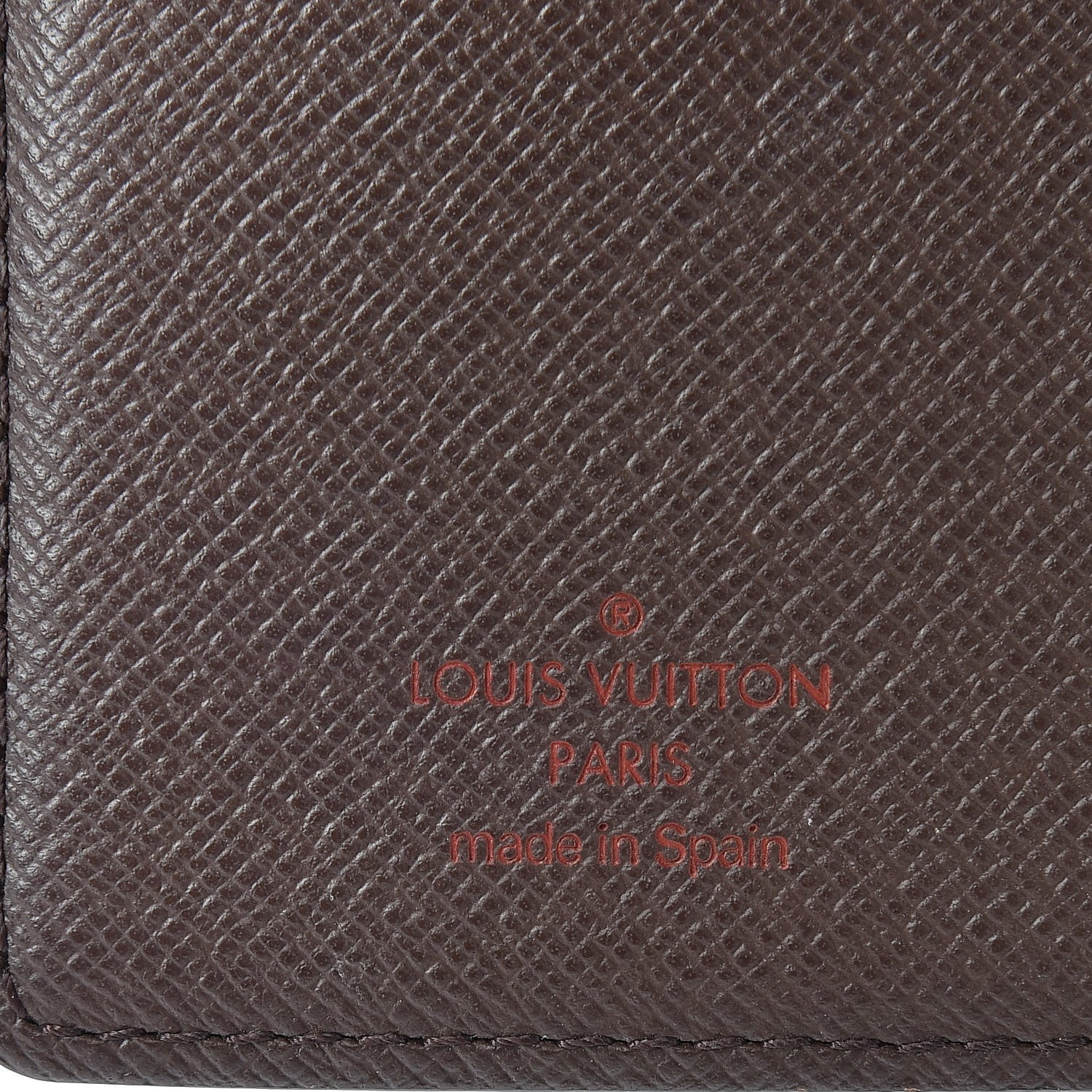 Louis Vuitton Damier Ebene Small Ring Agenda Cover 6 of 9