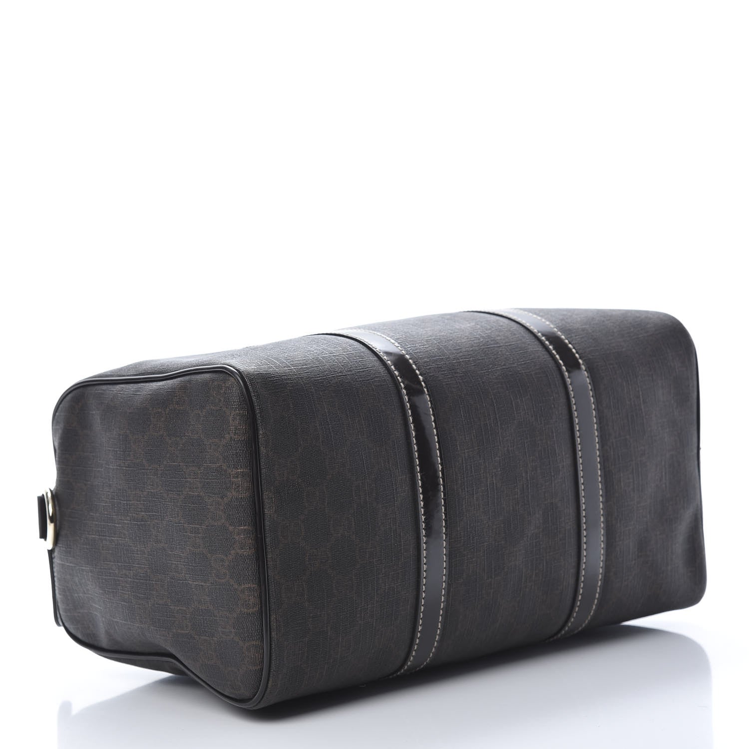Gucci GG Supreme Monogram Medium Boston Dark Brown 4 of 11
