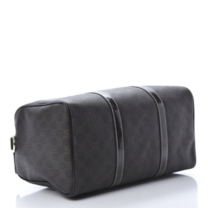 Gucci GG Supreme Monogram Medium Boston Dark Brown 4 of 11