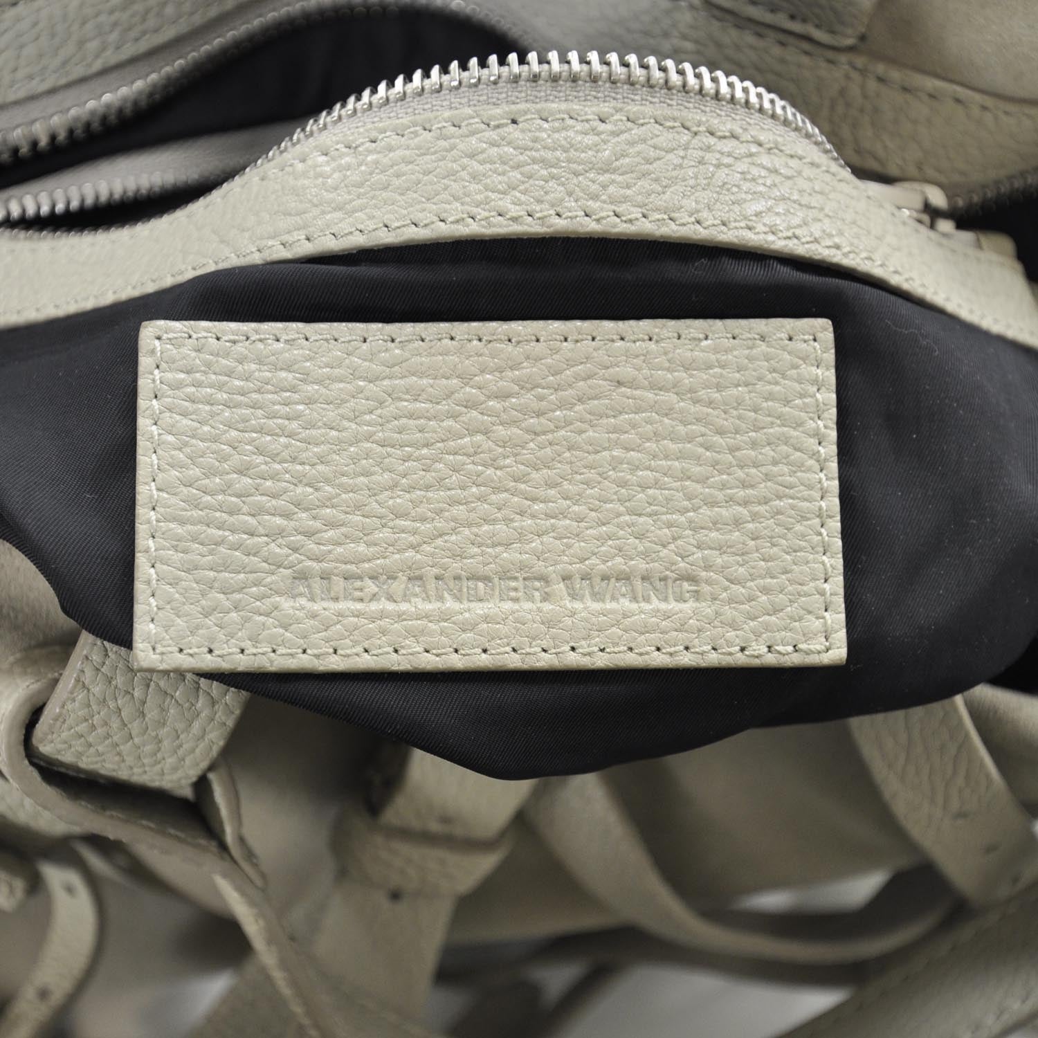 Alexander Wang Calf Suede Kirsten Multi Strap Satchel 8 of 9