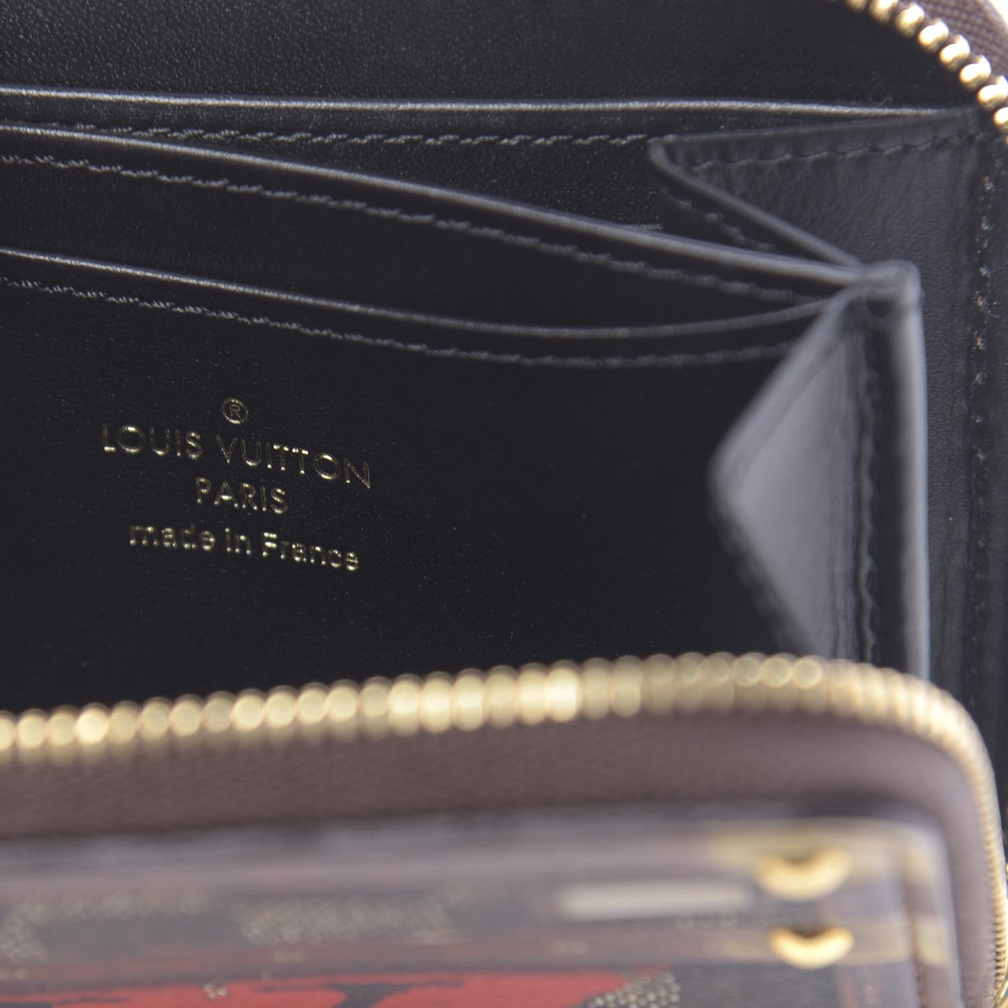 Transformed Damier Ebene Time Trunk Zippy Coin Purse
