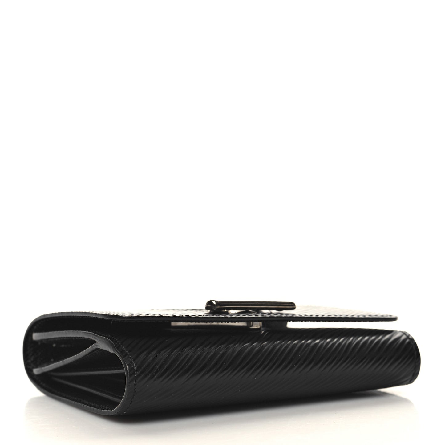 Epi Twist Compact Wallet Black