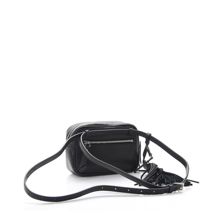 Saint Laurent Lambskin Monogram Lou Belt Bag Black 4 of 8