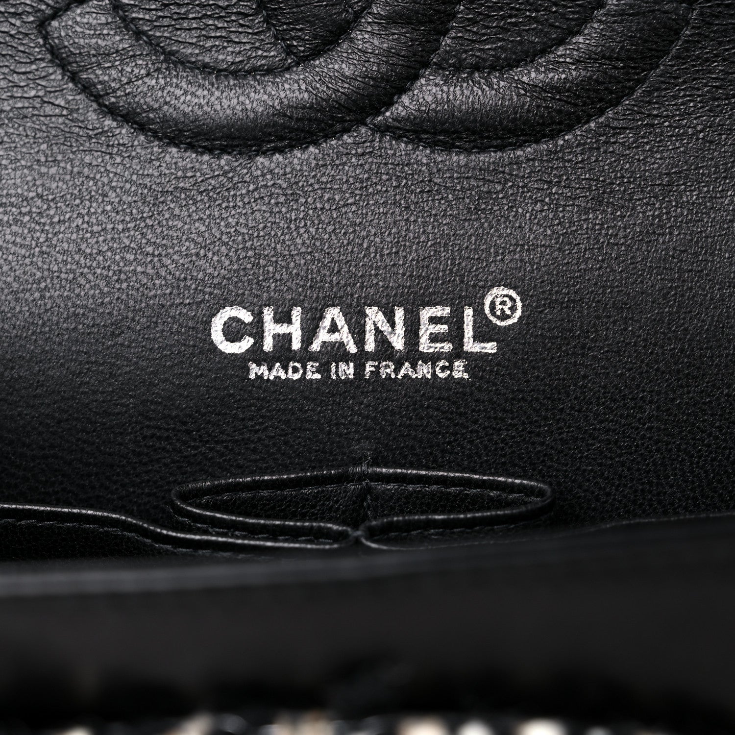 Chanel Tweed Quilted Medium Double Flap Black Multicolor 7 of 14