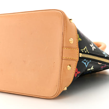 Louis Vuitton Monogram Multicolor Alma Black 10 of 15