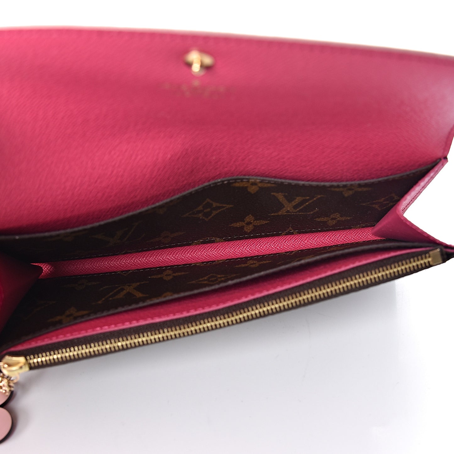 Monogram Bloom Flower Emilie Wallet