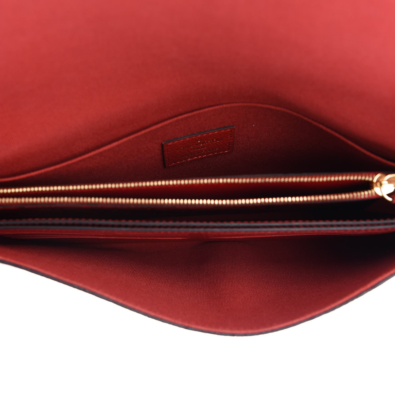 Louis Vuitton Empreinte Pochette Felicie Chain Wallet Cherry 4 of 9