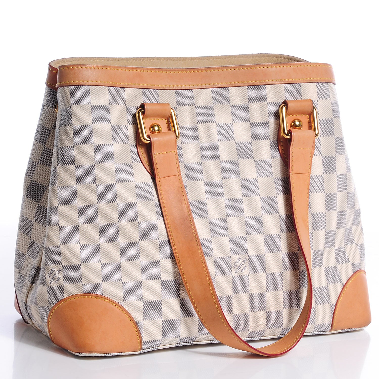 Louis Vuitton Damier Azur Hampstead PM 3 of 9