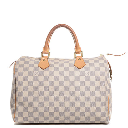 Louis Vuitton Damier Azur Speedy 30 1 of 7