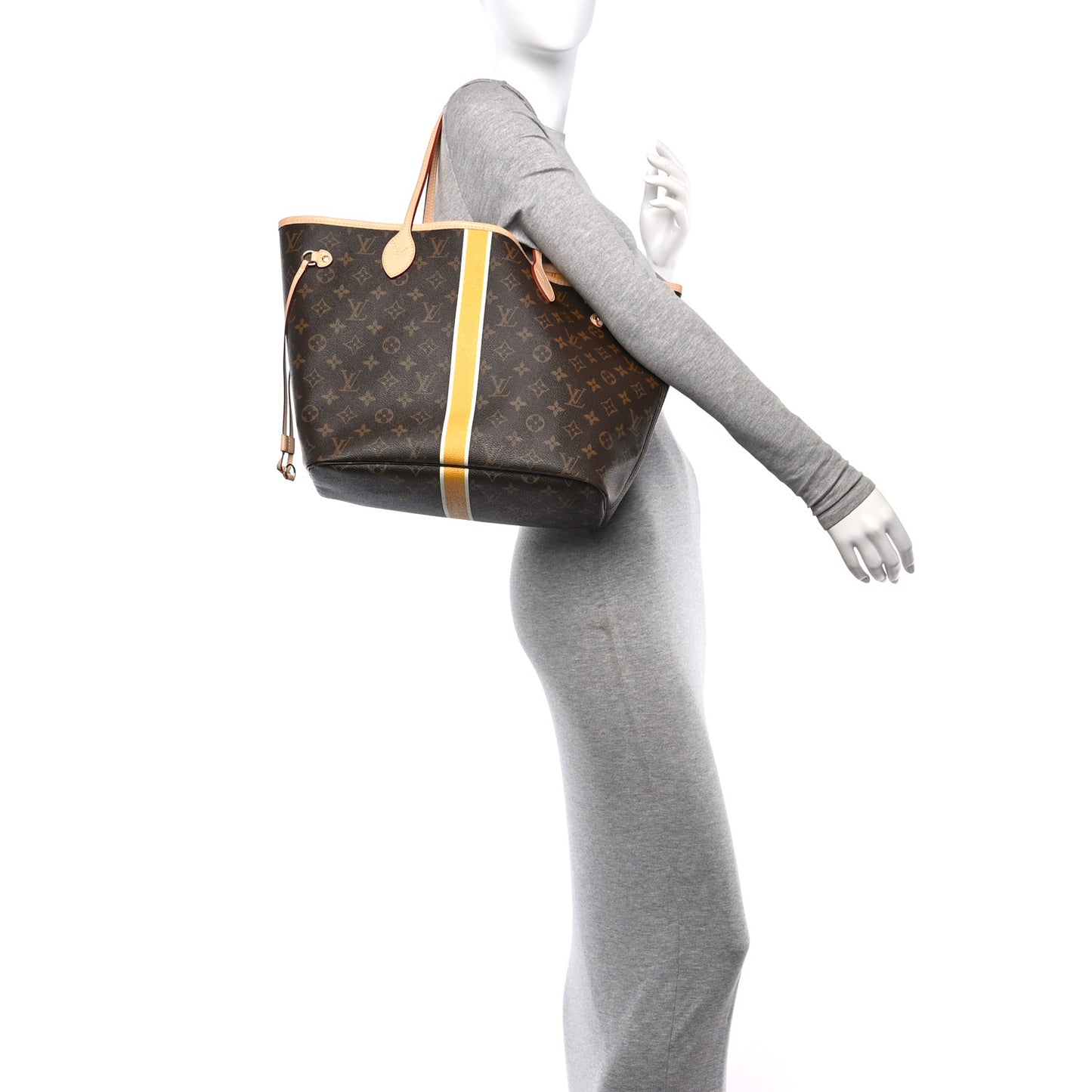Monogram My LV Heritage Neverfull MM Yellow White