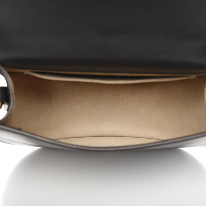Chloe Calfskin Suede Medium Nile Bracelet Bag Black 5 of 11