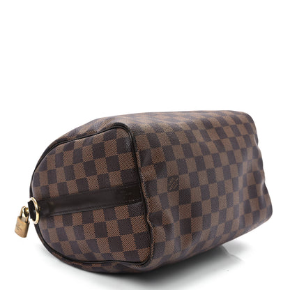 Louis Vuitton Damier Ebene Speedy Bandouliere 25 4 of 12