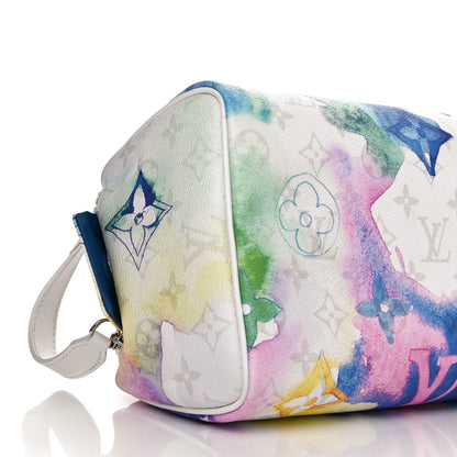 Louis Vuitton Monogram Watercolor Dopp Kit Toilet Pouch Multicolor 8 of 9