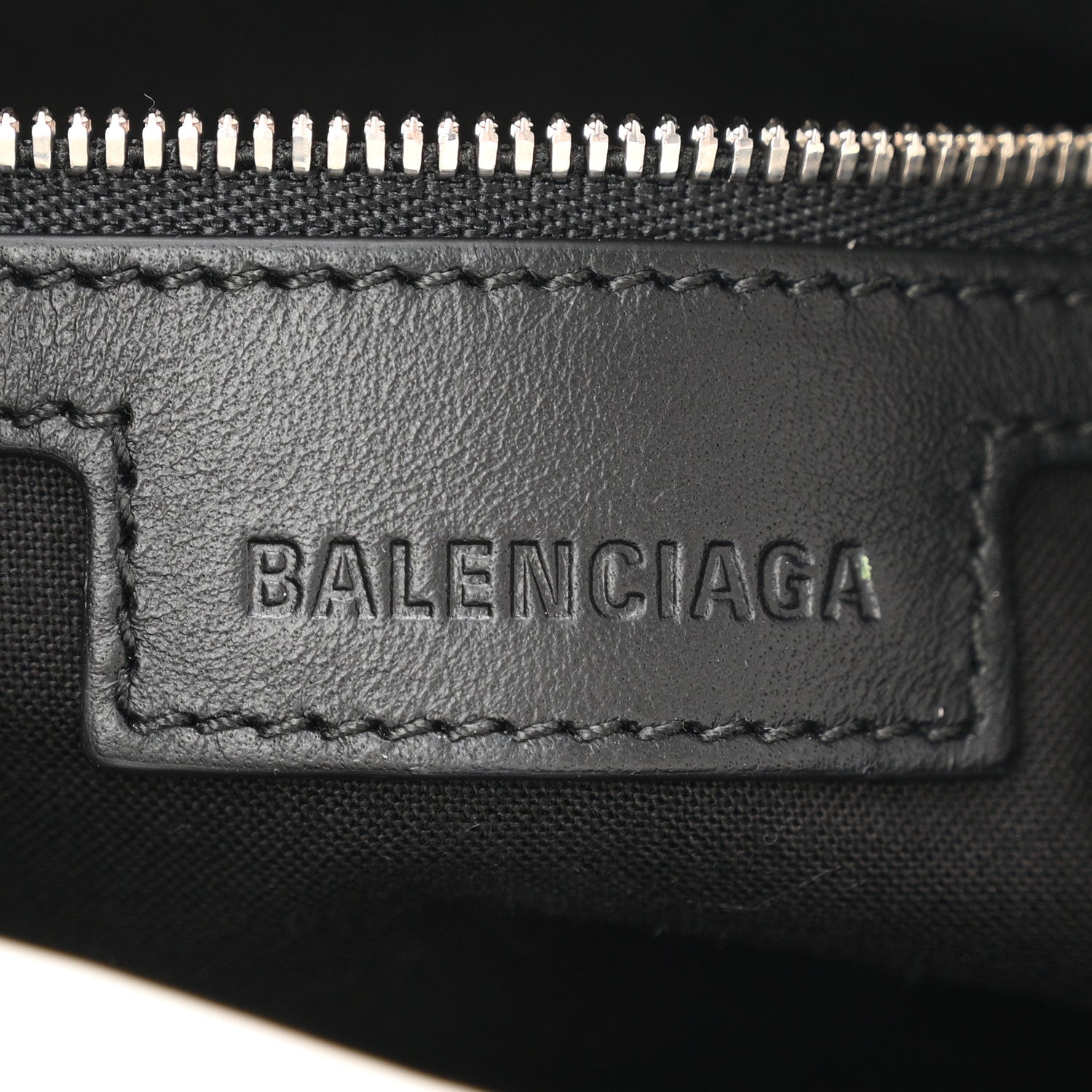 Balenciaga Agneau Arena Silver Hardware Small Le City Optic White 6 of 10