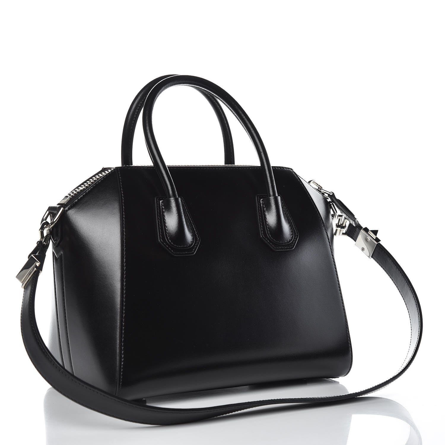 Givenchy Shiny Lord Calfskin Small Antigona Black 3 of 9