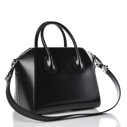 Givenchy Shiny Lord Calfskin Small Antigona Black 3 of 9