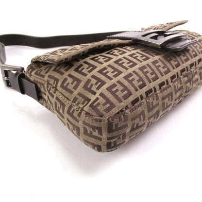 Fendi Zucchino Baguette Tote Brown 5 of 14