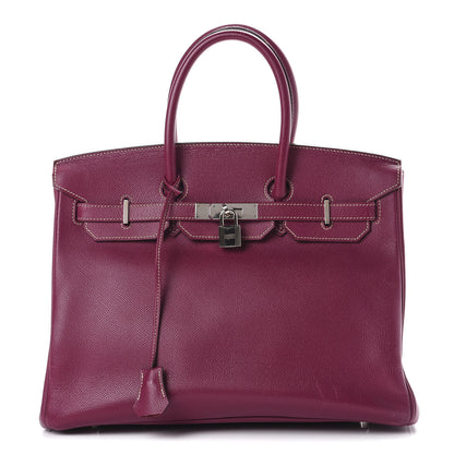 Hermes Epsom Birkin 35 Tosca Rose Jaipur 1 of 20