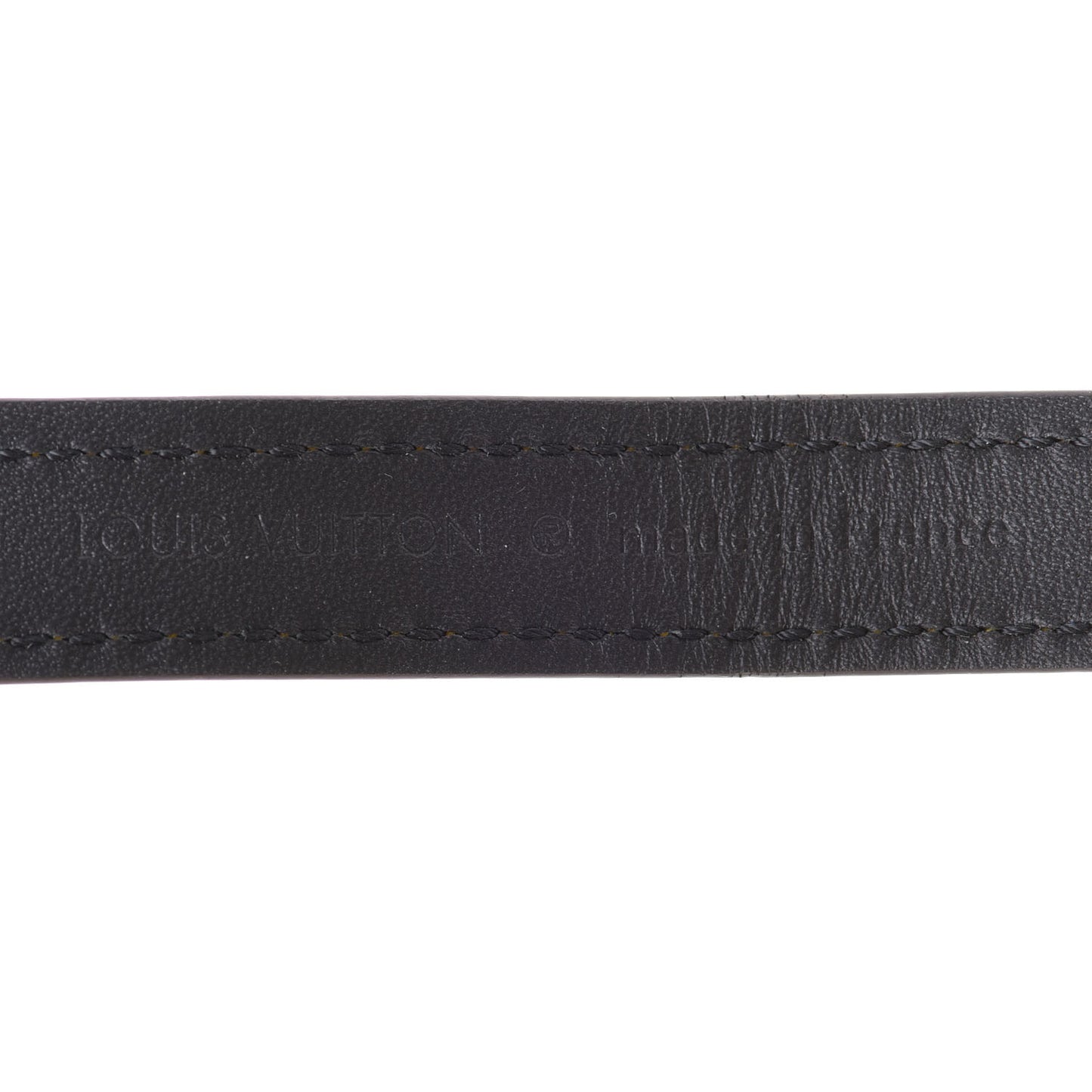 Damier Graphite Epi Belt Tab Key Holder Citron