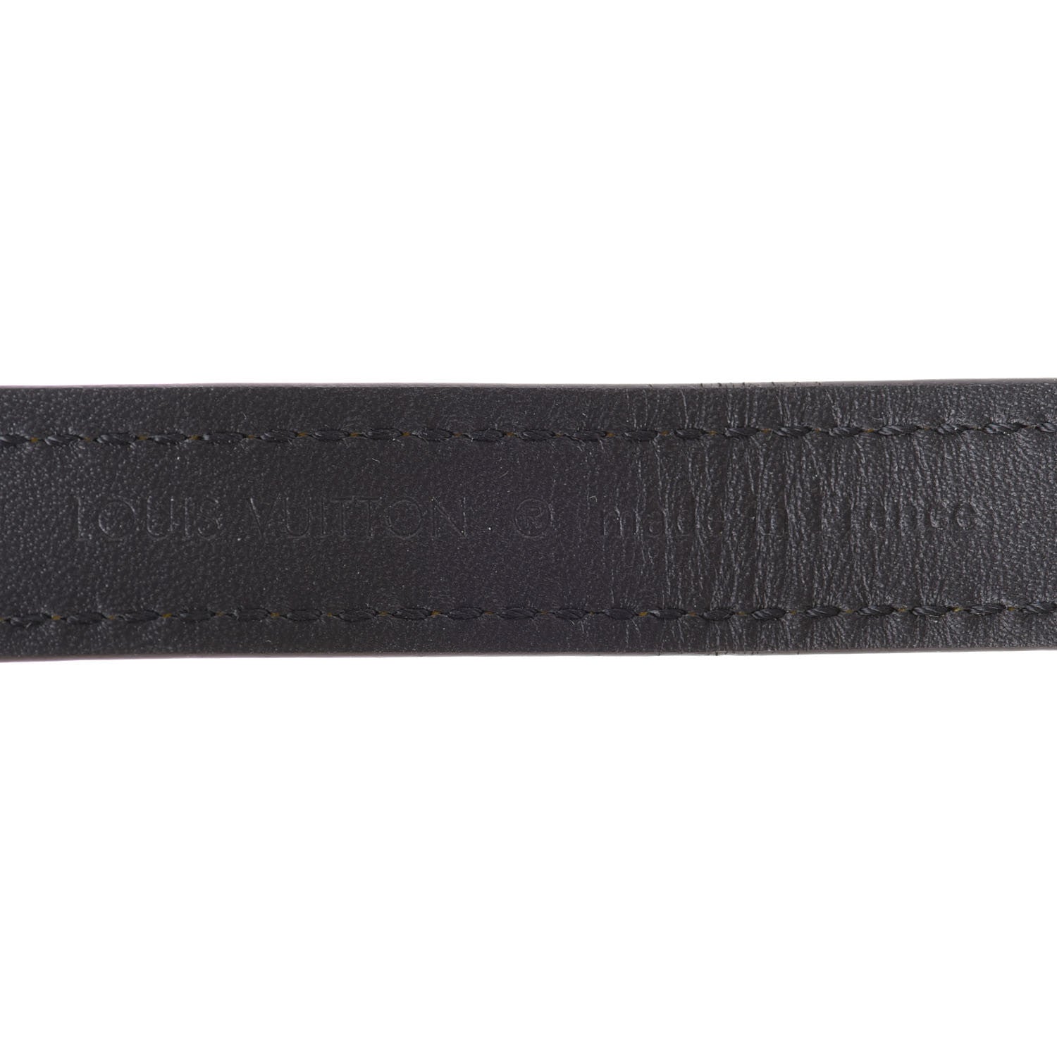 Louis Vuitton Damier Graphite Epi Belt Tab Key Holder Citron 3 of 7