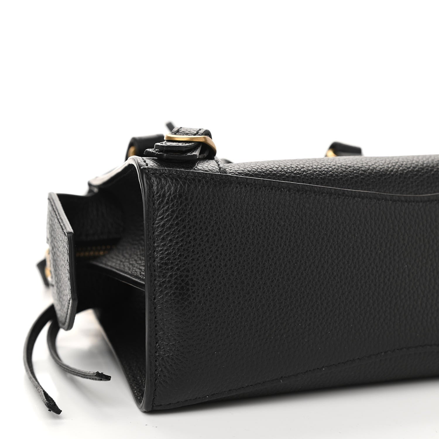 Balenciaga Grained Calfskin Neo Classic Gold Hardware Mini City Black 8 of 10