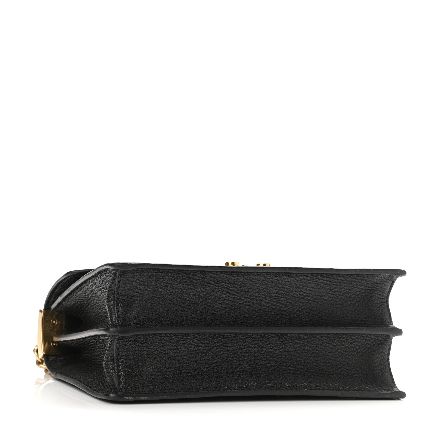 Miu Miu Jacquard Madras Confidential Logo Shoulder Bag Black 4 of 9