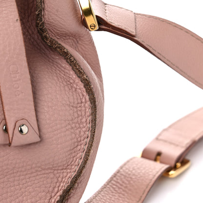 Chloe Calfskin Medium Marcie Round Zip Crossbody Blush Nude 14 of 24