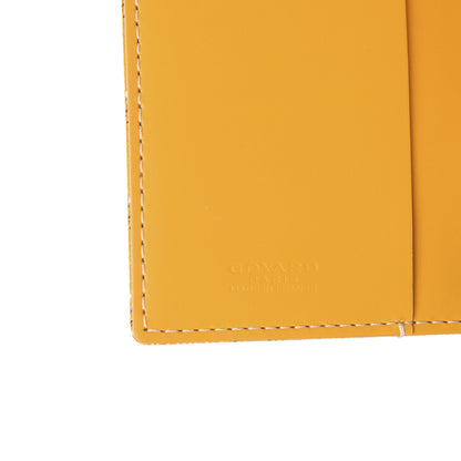 Goyard Goyardine Passport Holder Yellow 5 of 5