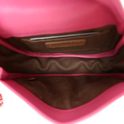 Chanel Goatskin Stitched Casual Trip Messenger Flap Pink 5 of 13