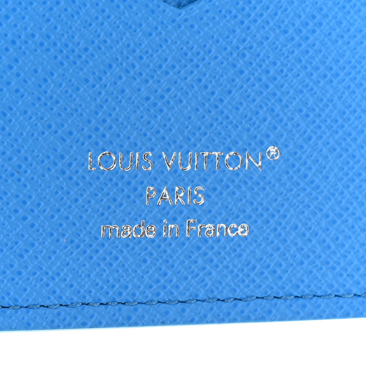 Louis Vuitton Monogram Sports Passport Cover Pool Blue 6 of 6