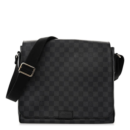 Louis Vuitton Damier Graphite District MM 1 of 9