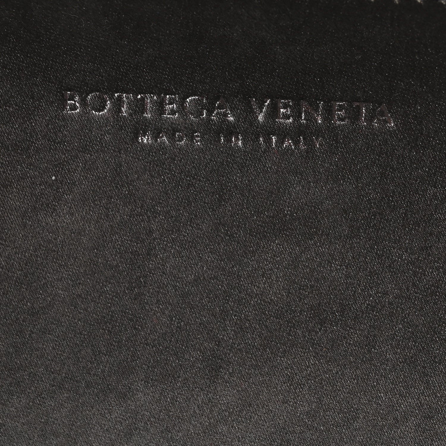 Bottega Veneta Satin Snakeskin Intrecciato Stretch Knot Clutch Ardoise 6 of 9