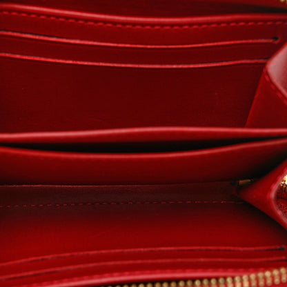Louis Vuitton Vernis Zippy Coin Purse Pomme D'Amour 5 of 6