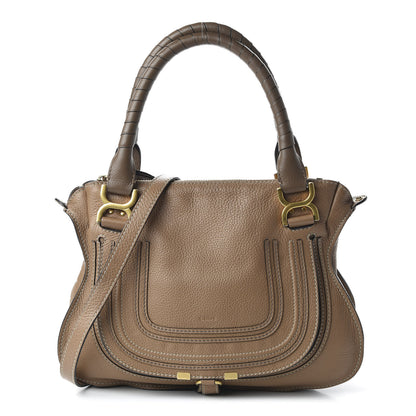 Chloe Calfskin Medium Marcie Satchel Nut 1 of 9