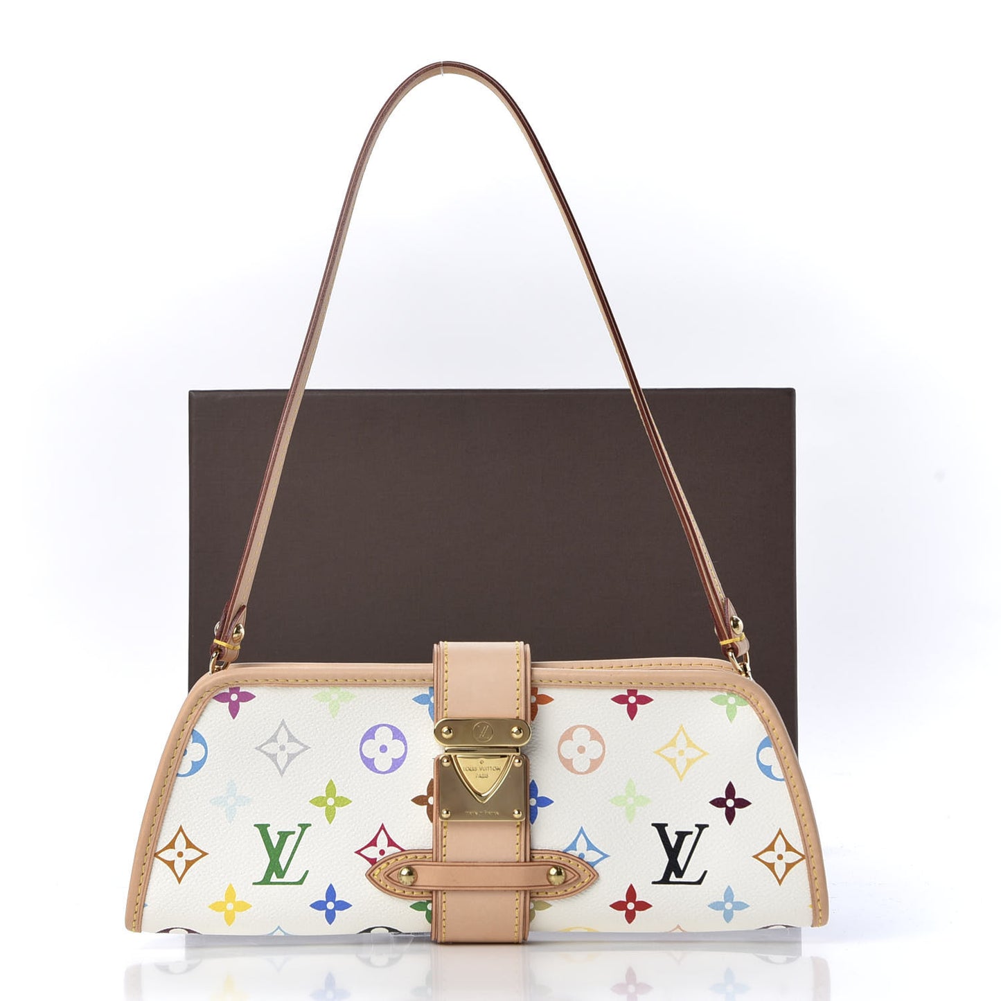 Monogram Multicolor Shirley White