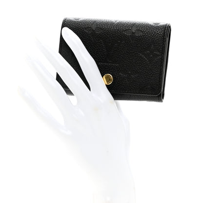 Louis Vuitton Empreinte Business Card Holder Black 2 of 7