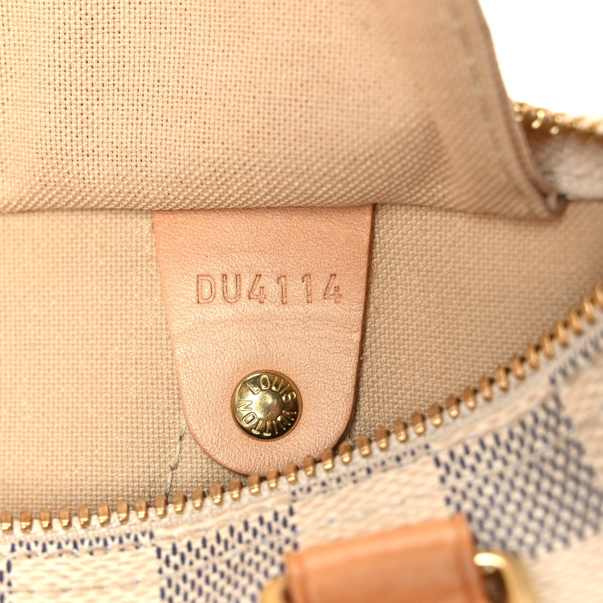 Louis Vuitton Damier Azur Speedy Bandouliere 25 7 of 10